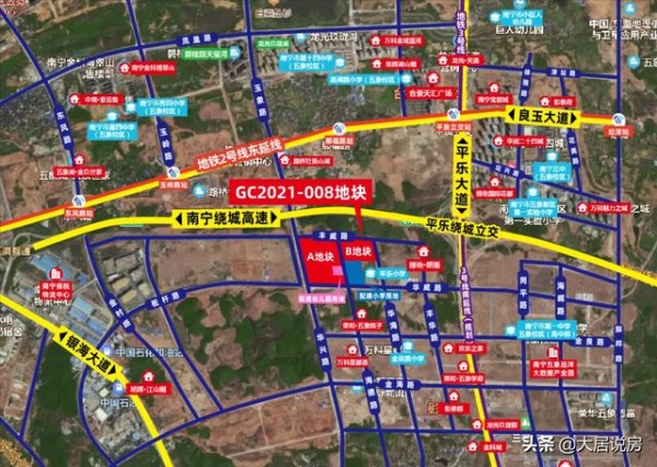 金科19亿斩获南宁保税区185亩地块，楼面价5150元/㎡-1.jpg