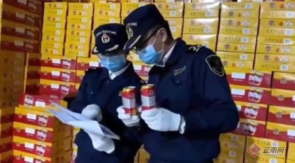 昆明海关没收1.16万箱侵犯嘉士伯商标注册权啤酒-4.jpg