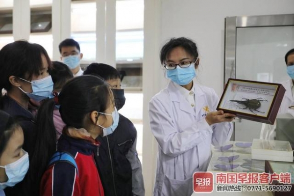 南宁海关开展国门生物安全主题开放日活动，20余名中小学生来学习-2.jpg